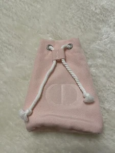 Bolsa de cosméticos maquillaje con cordón rosa Dior Beauty - Imagen 1 de 3