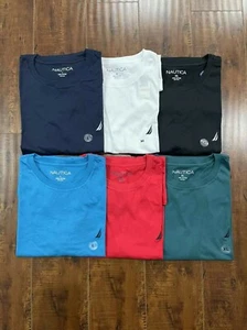 Neu mit Etikett Nautica kurzärmeliges Herren-T-Shirt mit Rundhalsausschnitt - Bild 1 von 7