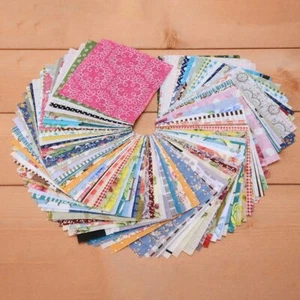 50x Quilting Fabrics Squares Handmade Projects Patchwork Remnant 10*10cm Cotton - Picture 1 of 5