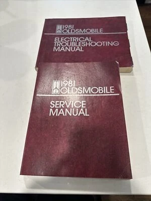 Oldsmobile Cutlass Toronado 88 98 1981 manuales de reparación de servicio de fábrica  Foto 1 de 4