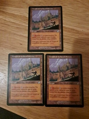 MTG - 3x Temple of the False God - Scourge - NM - French Edition - Image 1 of 2