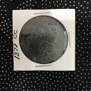 1878 CC Carson City Morgan Silver Dollar Rainbow Toned - Picture 1 of 4