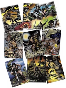 Conan: Art Of The Hyborian Age - 72 Card Basic/Base Set - Rittenhouse 2004 - Picture 1 of 3