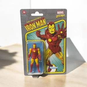 Iron Man Marvel Legends Retro Kenner 3,75" Actionfigur Neu - Bild 1 von 3