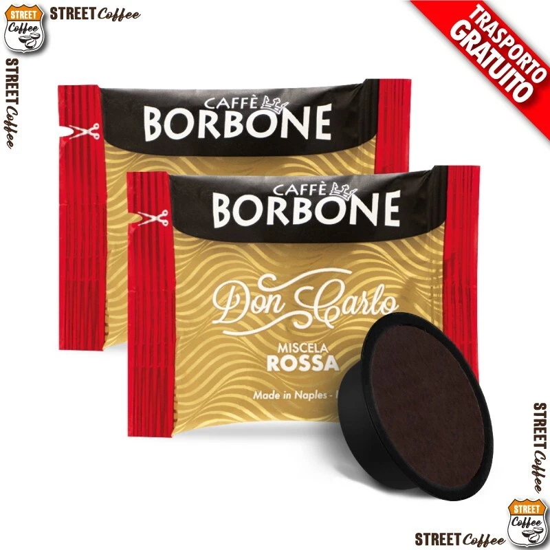 400 Capsule Caffè Borbone Don Carlo Miscela Rossa compatibili a Modo Mio gratis - Immagine 1 di 1