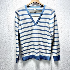 HASTING &SMITH Sweater Women Size PXL Preppy Pop Over Barbiecore - Picture 1 of 10
