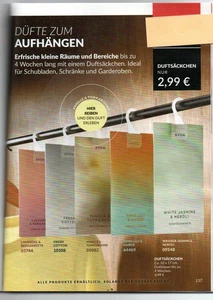 Avon Duftsäckchen Vanille & Tonkabohne, 10x17cm, z. Hängen  und Legen in Räumen - Bild 1 von 2