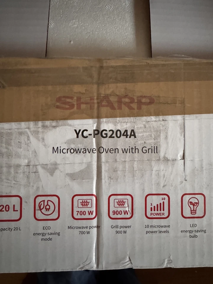SHARP MICRROWAVE YC-PS204A (6-031) - Image 1 of 3