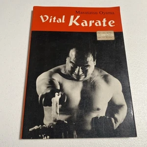 1973 Vital Karate Book Masutatsu Oyama MMA Fighter Class Guide For Beginners - Imagen 1 de 14