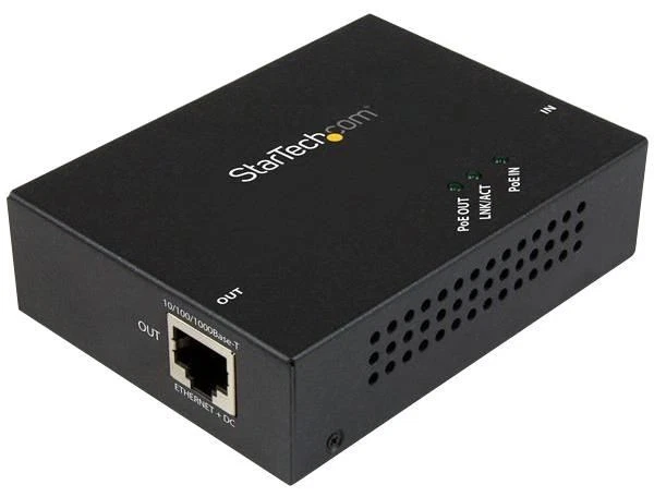 STARTECH - Pelanjut 1 Port Gigabit PoE+, 100m - Sesuai 802.3at & 802.3af - Image 1 of 1