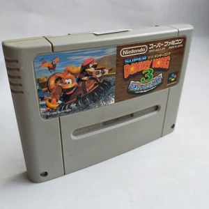 Donkey Kong 3 Mysterious Cremis Island pre-owned Super Famicom S - Picture 1 of 8
