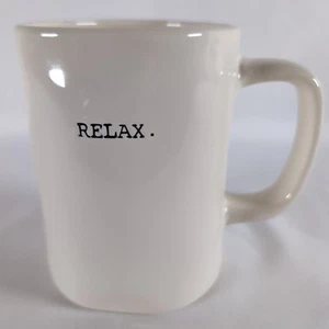 Magenta Coffee Mug 'Relax' – Inspirational Quote Mug – Great Gift Idea - Picture 1 of 12