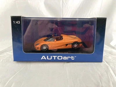 Autoart 1:43 Koenigsegg CGX # 59001, Orange, NOS - Image 1 of 4