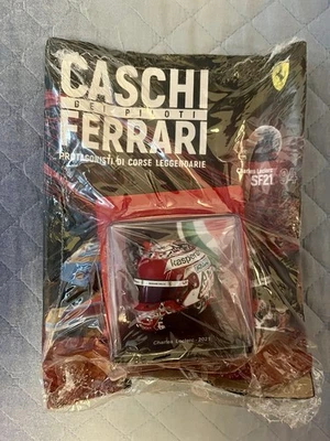 Casco Helmet Leclerc Gp Imola Italia 2021 F1 Ferrari Spark Centauria Scala 1 5 - Immagine 1 di 4