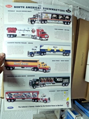 MATCHBOX COLLECTIBLES North American Brewmasters Set of 6 Tractor Trailers - Image 1 of 4