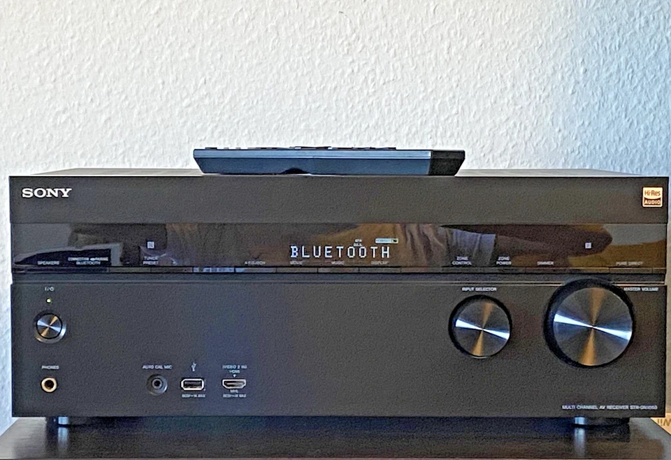 SONY STR-DN1050 Network 7.2 Receiver WiFi Bluetooth AirPlay HiRes ARC Bi-amp TOP - Bild 1 von 4