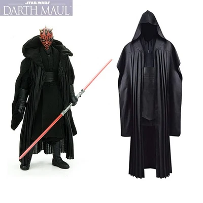 Cosplay Star Wars Sith Darth Maul Costumes Cloak Halloween Masquerade Jedi Suits - Image 1 of 4