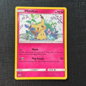 Mimikyu SM163 Promo Team Up Single Pack Blisters 2019 Pokemon English TCG LP - Picture 1 of 13