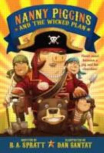Nanny Piggins and the Wicked Plan Hardcover R. A. Spratt - Imagen 1 de 2