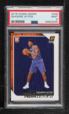 2018-19 Panini NBA Hoops DeAndre Ayton #248 PSA 9 MINT Rookie RC - Image 1 of 2