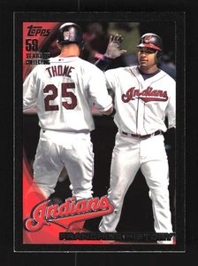 Jim Thome Cleveland Indians Franchise 2010 Topps Black #622 SN /59 - Picture 1 of 2