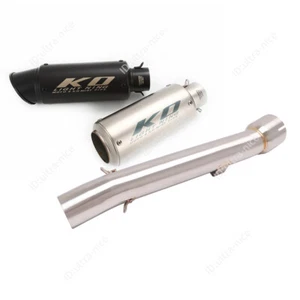 For Yamaha FZ1 FZ1N 2001-2005 Exhaust Pipe Slip On 51mm Muffler Pipe Silencers - Picture 1 of 13