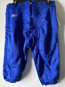 Pantalones de Fútbol Reebok Royal Blue Totalmente Nuevos con Etiquetas NUEVOS CON ETIQUETAS L XL XXL - Imagen 1 de 5