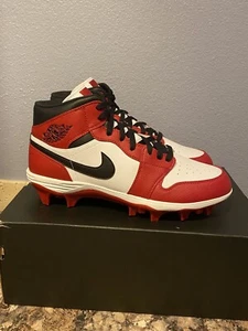 Size 10.5 - Jordan 1 TD Cleat 2023 Mid Chicago - Picture 1 of 8
