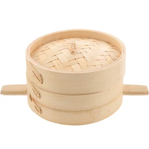 Bamboo Steamer Steamed Buns Tool Practical Baskets Dumplings for Cooking - Picture 1 of 12