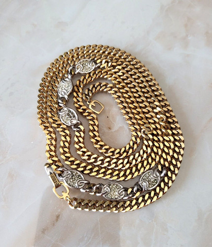 DIOR Collana vintage con manico e grossé