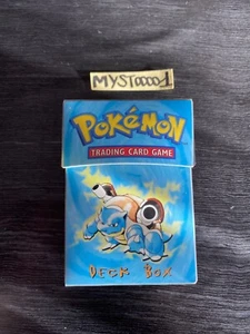 Pokemon TORTANK Wizards Ultra Pro Vintage Deck Box GEBRAUCHT - Bild 1 von 17