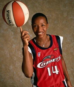 Houston Comets Cynthia Cooper Glossy 8x10 Photo WNBA Basketball Print #2 - Picture 1 of 1
