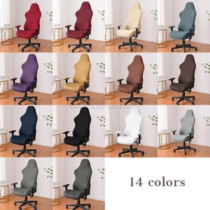 Gaming Chair Cover Universal Stretch Office Computer Racing Chair Seat Protector - Picture 1 of 26