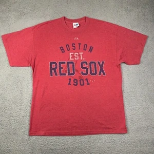 Boston Red Sox Herren T-Shirt XL rot - Bild 1 von 10
