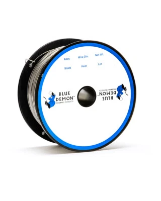 E71T-11 .030 2 lb MIG Flux Core Welding Wire Spool Blue Demon