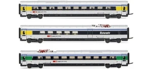 Arnold HN3503 SBB Cff Ffs Set 3 Coaches for Etr 610 'Cisalpino' Scale N 1/160 - Picture 1 of 6