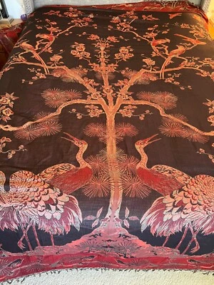 Tree of Life Bedspread Throw Blanket Two Sided Reversible Queen - Image 1 of 4