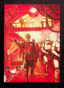 #25 Admiral Piett 1996 TOPPS FINEST STAR WARS - MINT CONDITION - Bild 1 von 2
