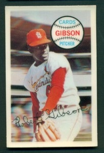 1970 Kellogg's #71 Bob Gibson - NM/MT