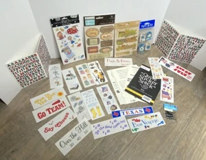Creative Memories Marcella DCWV Scrapbook Planner Pack Vintage Stickers Set - Picture 1 of 7