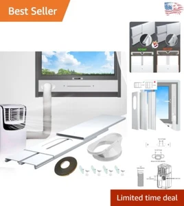 Versatile Window AC Vent Kit for Vertical and Horizontal Windows - Easy Setup - Picture 1 of 10