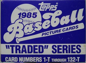 1985 Topps Traded Team Set Baseball Cards You U Pick From List