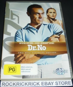 DR NO - 007 JAMES BOND - 2 DVD ULTIMATE EDITION 1962 (SEAN CONNERY) REGION 4 - Picture 1 of 2