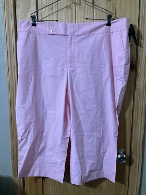 Lauren/Ralph Lauren Size 20W Cotton/spandex Blend Capri Pants - Image 1 of 4