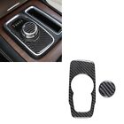 2Pcs Carbon Fiber Interior Gear Shift Cover Trim For Chrysler 300 2015-22