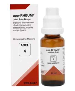 ADEL 4 Apo-Rheum Drop Homeopathic Medicine 20ml Free Shipping - Picture 1 of 5