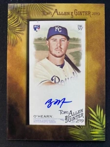 2019 Topps Allen & Ginter Gerahmtes Mini RC Auto Ryan O'Hearn #MA-ROH Kansas City - Bild 1 von 2