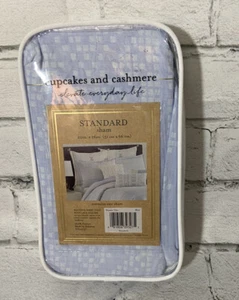 CUPCAKES AND CASHMERE Standard Sham MOSAIC TILE BLUE - 1 Pillowcase Sham - Picture 1 of 7