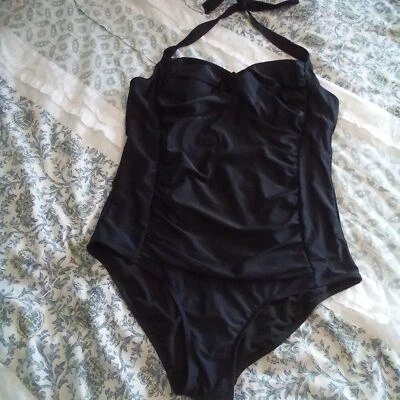 SUJETADOR ESTANTE CONTROL ABDOMEN FORRADO ACANALADO HALTER ORIGINAL AUTÉNTICO PARQUES DISNEY XXL Foto 1 de 4