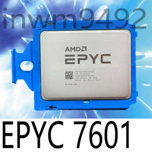 AMD epyc 7601 CPU server processor PS 7601 bdvihaf 32 core 64 thread 2.2ghz - Picture 1 of 2